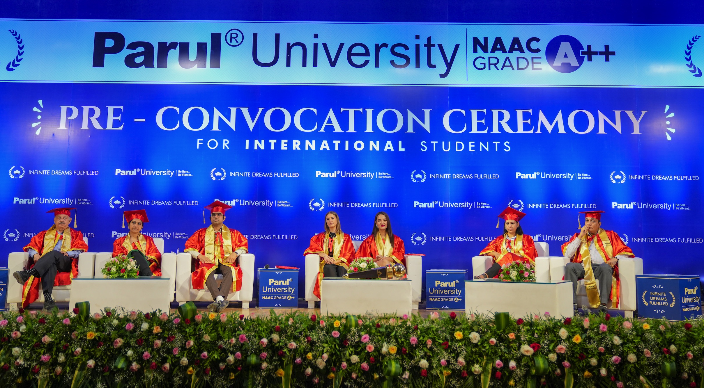 PU’s International Students, All Set To Make A Difference In The World As the University Hosts its Pre-Convocation Ceremony in the Presence of Global Icons.
